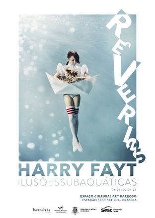 Exposição "RÊVERIES" traz o universo subaquático de Harry Fayt a Brasília