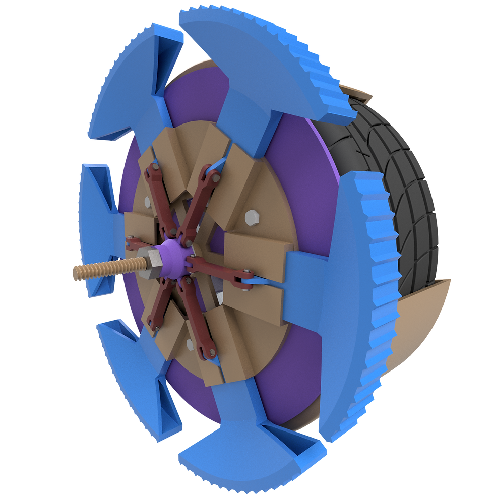 7 VEHICLE WHEEL EXTENSION CUM JACK