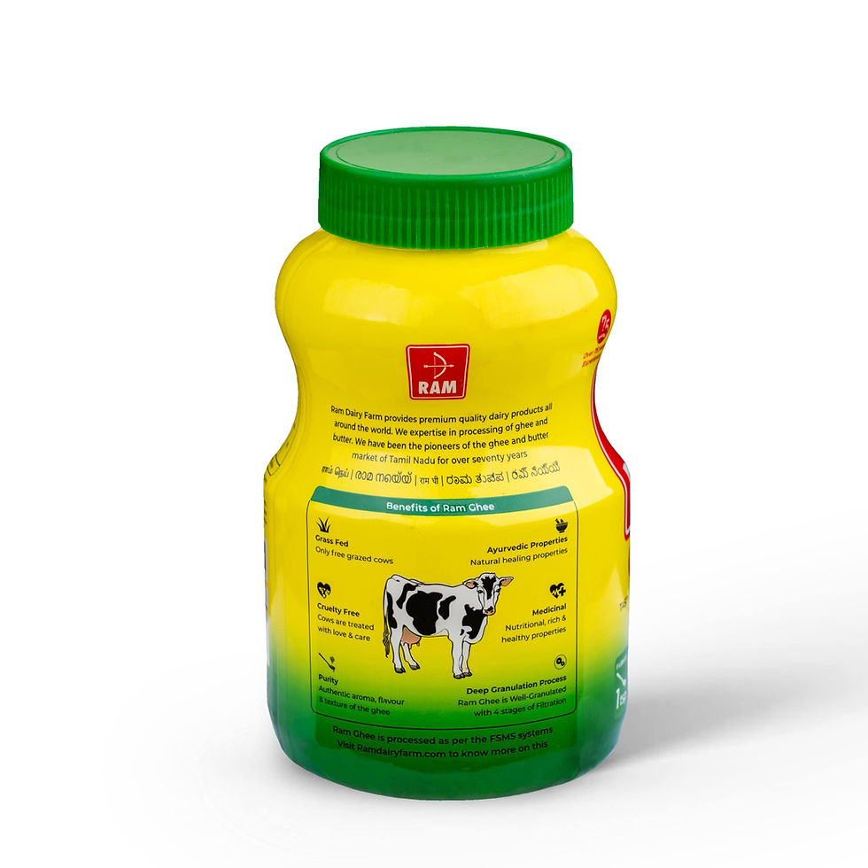 Thumbnail: Ram Ghee 500ml Jar