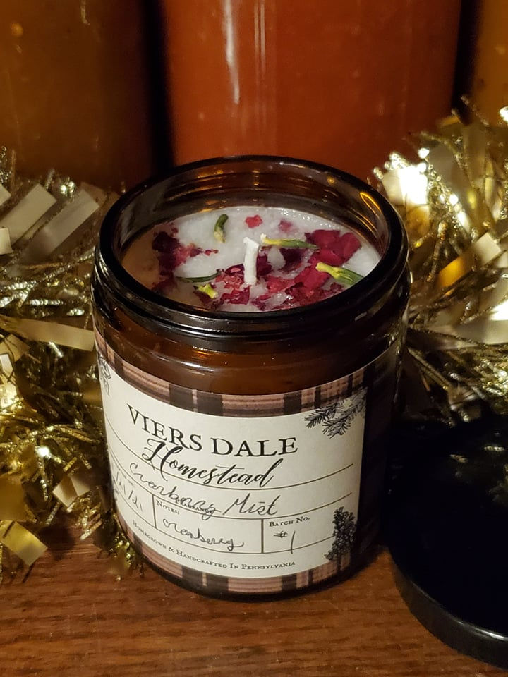 Cranberry Candle