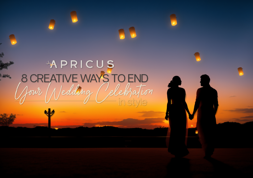 Apricus - Venue 8 Creative Ways to End Your Wedding Celebration in Style