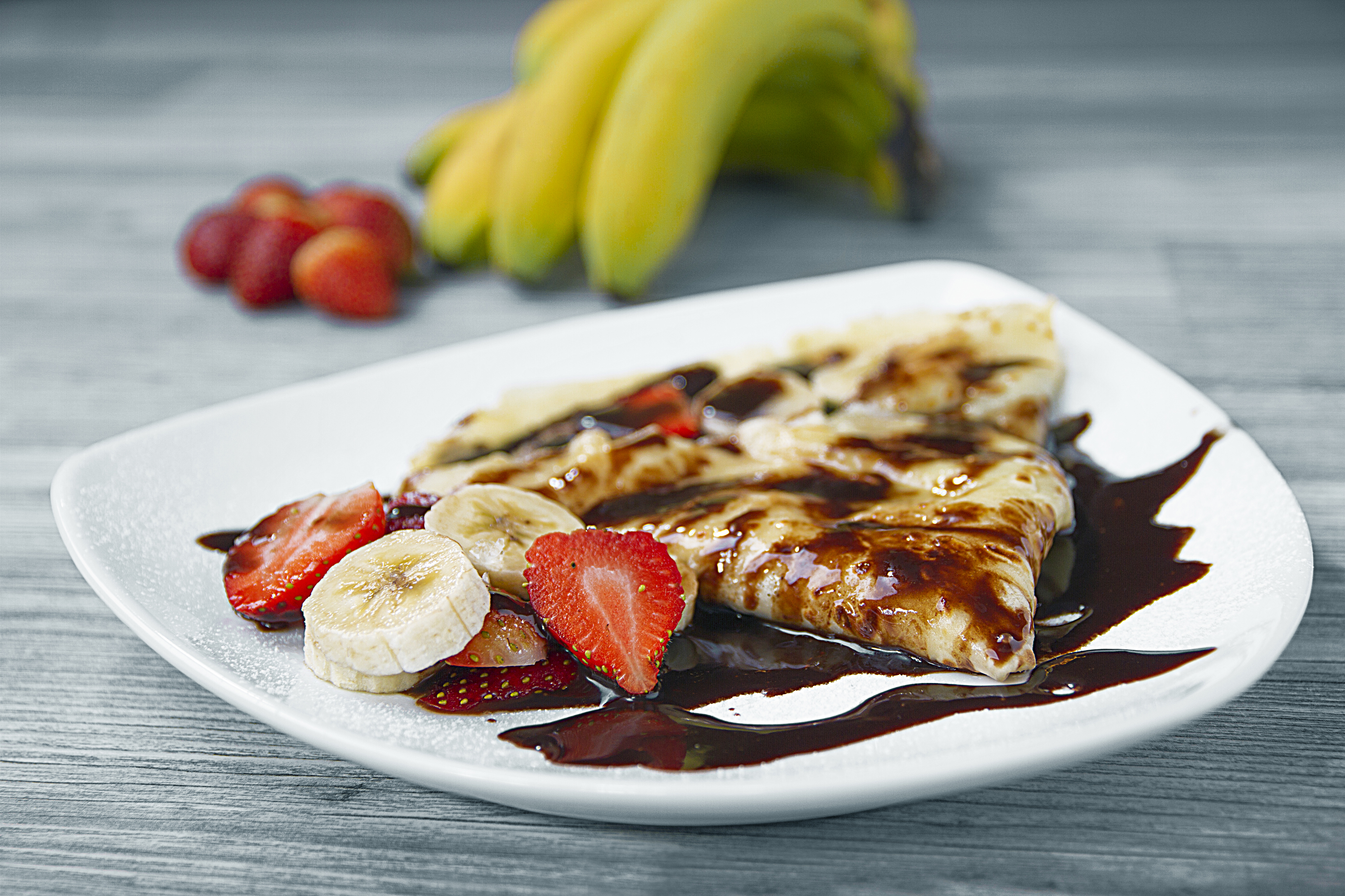 Arranged Food and Objects