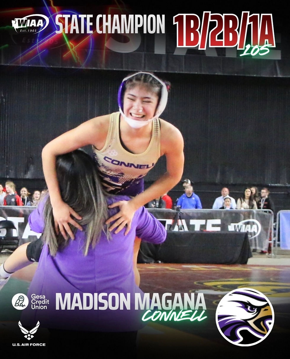 Connell High School tops at state wrestling