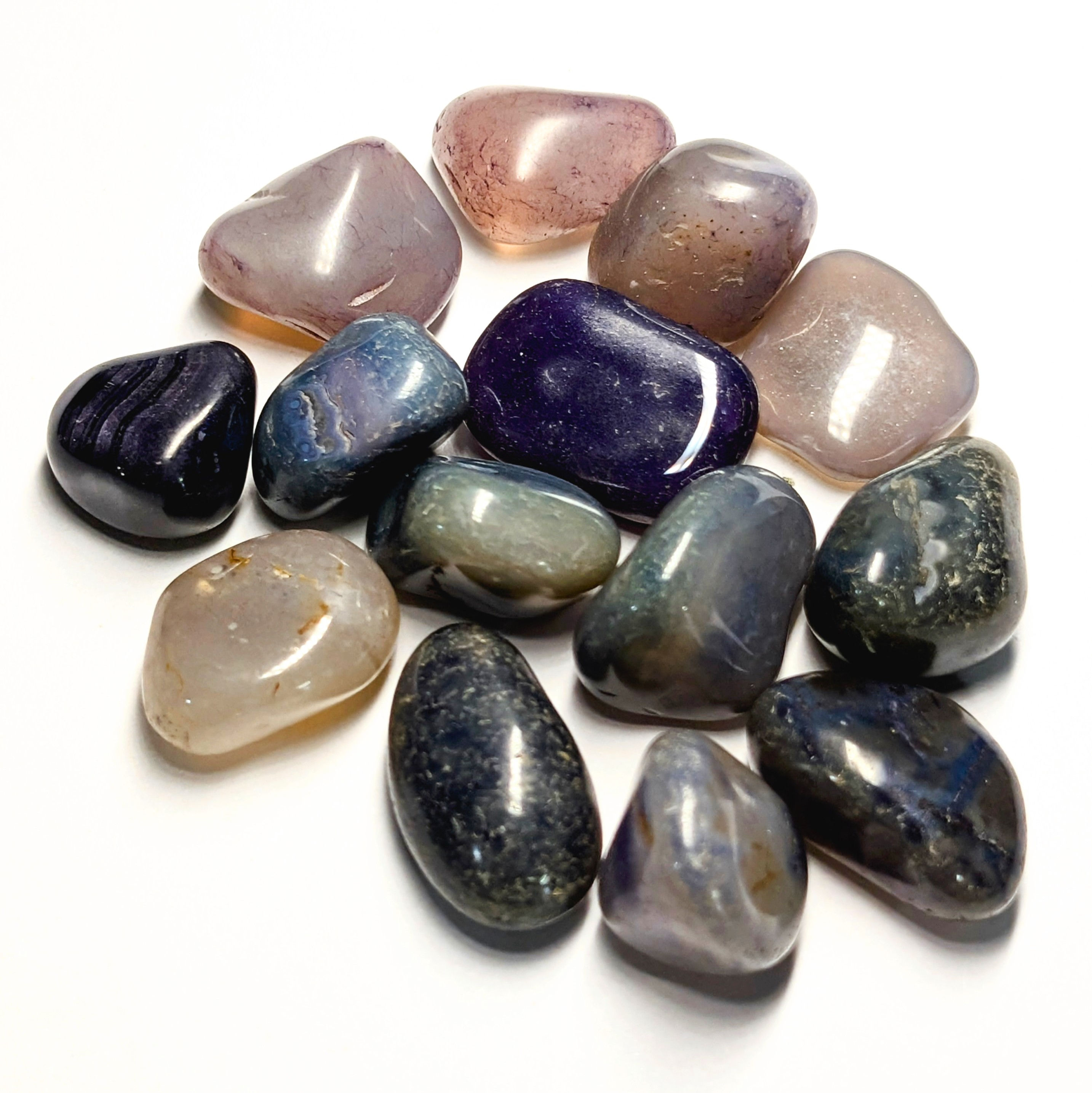 Purple Agate Tumbled