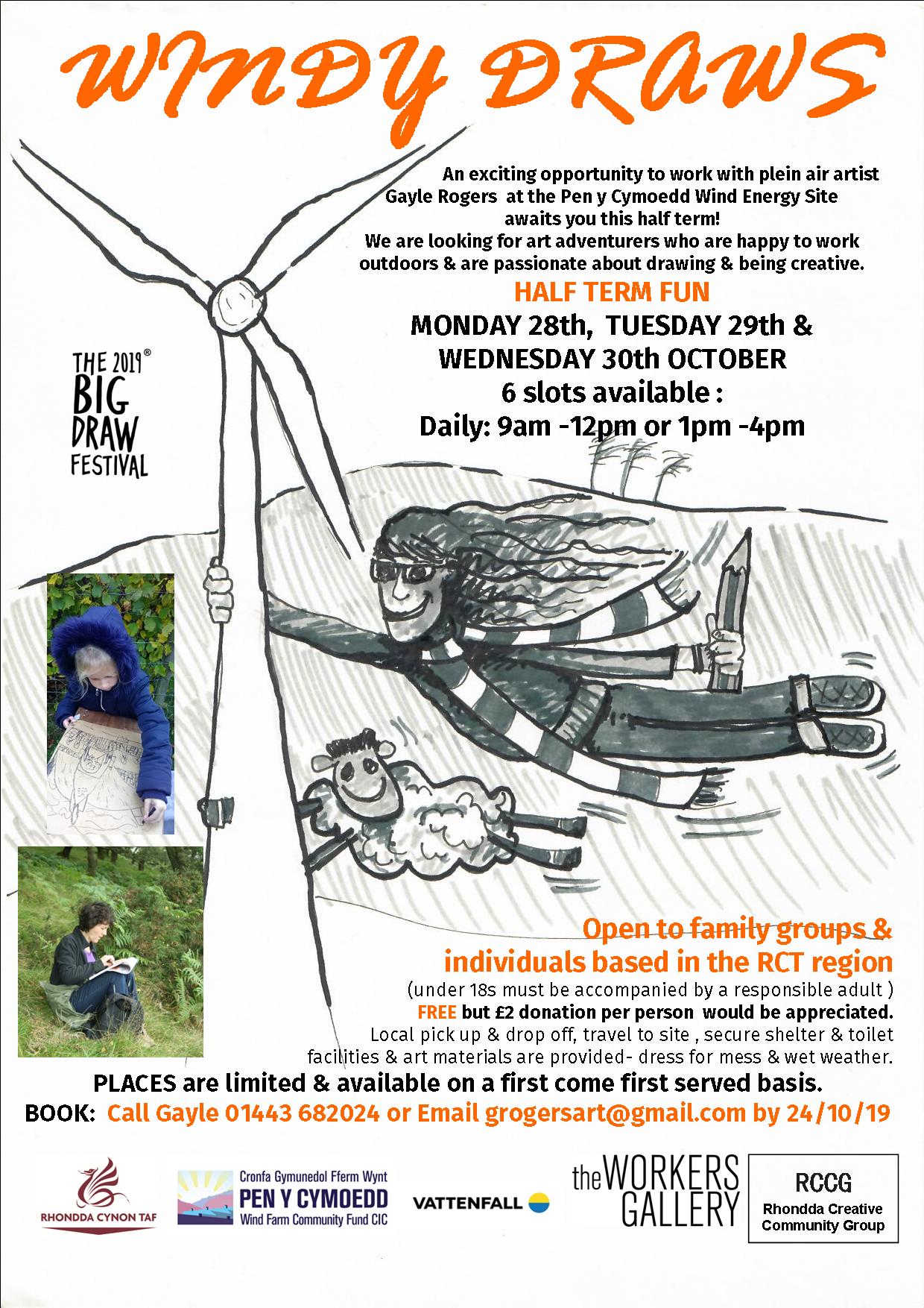 WINDY DRAWS POSTER 28 29 30 Oct