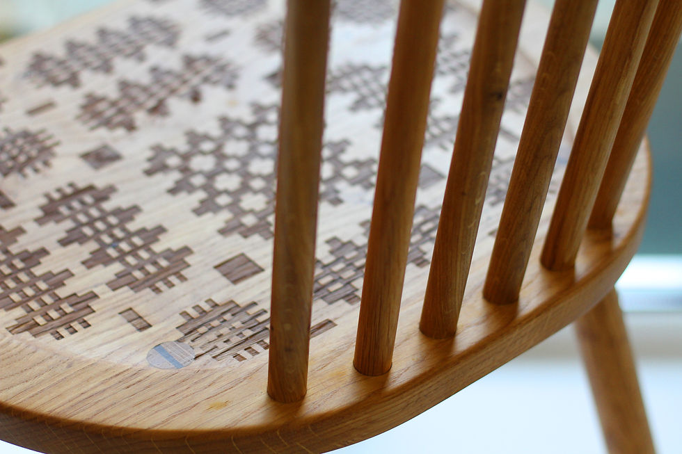 Thumbnail: Carthen Side Chair: Ffion Pattern