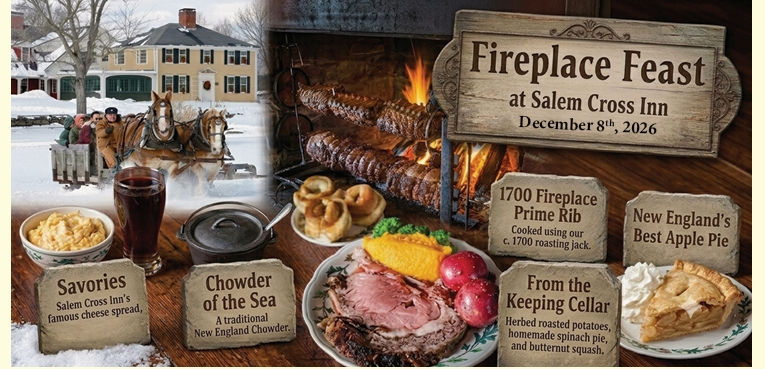 Fireplace Feast at Salem Cross Inn