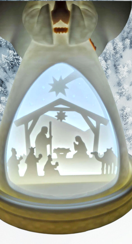 Thumbnail: Christmas Angel STL(3D Printing)