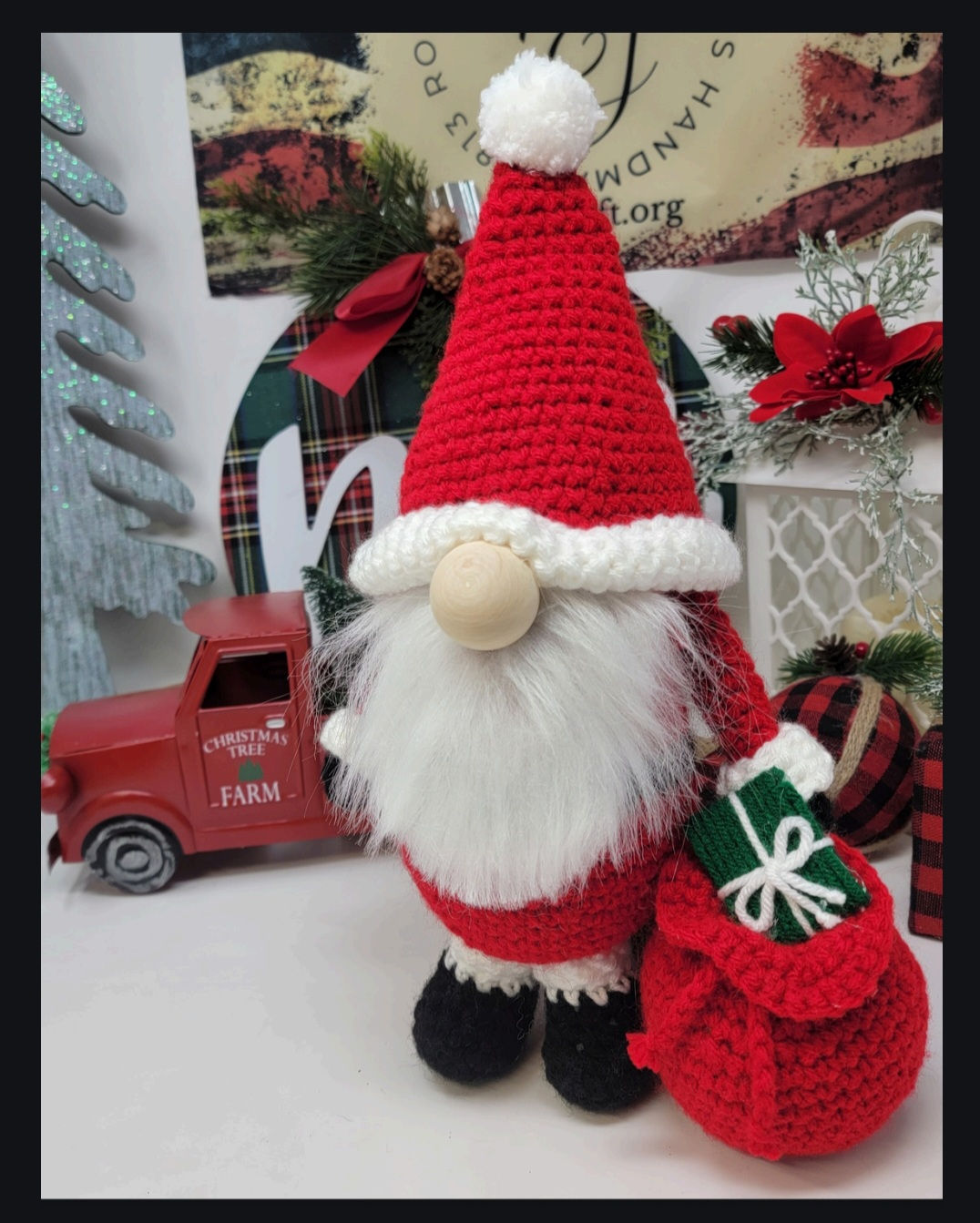 Crochet Santa Gnome PDF PATTERN ONLY