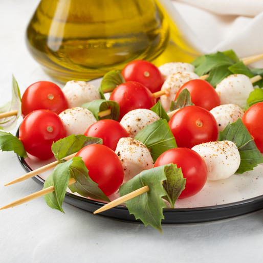 5-Minute Appetizer: Simple Caprese Skewers