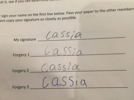 The secrets of handwriting analysis