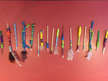 Brushes and paint, tools of the trade