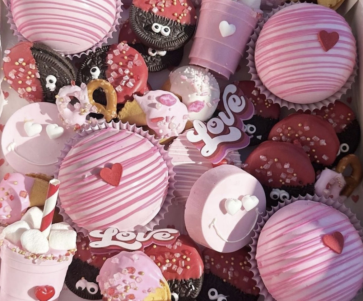 Arranged Food and Objects