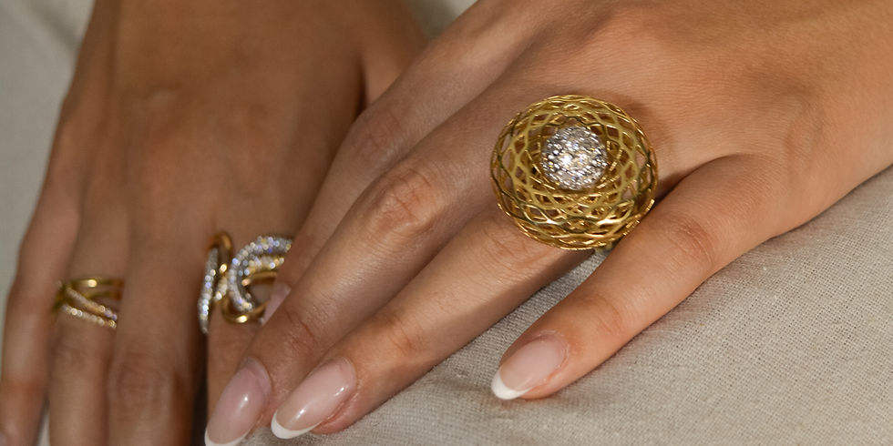 Statement ring joyeria lumbra