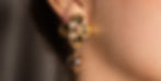 Aretes oro rosa joyeria lumbra