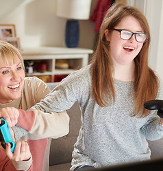 Mother and Daughter building relationship connection