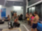 Briefing pre immersione in piscina