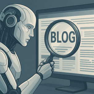 KI durchsucht Blogs