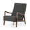 Thumbnail: CHANCE CHANNEL STITCH CHAIR CHARCOAL 4th View - Little Mountain Home