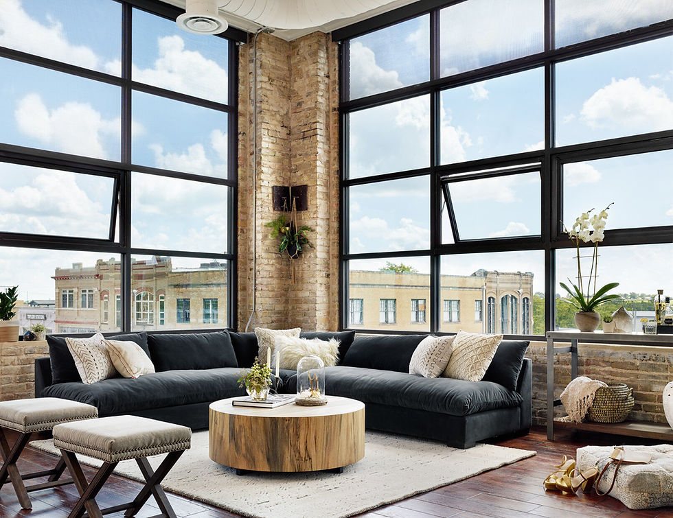 Thumbnail: HUDSON MEDIUM COFFEE TABLE SPALT PRIMA 3rd View - Little Mountain Home
