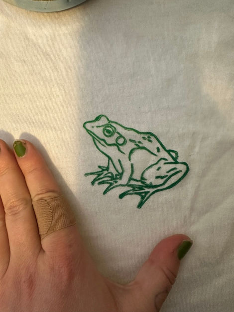 Frog Stamp