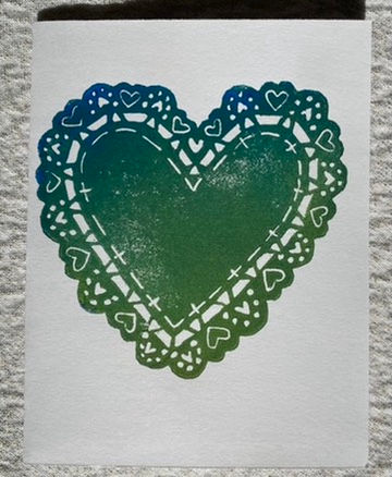 Blank V-Day Card