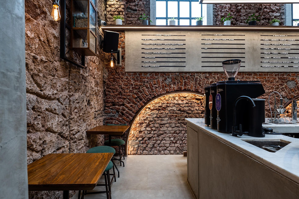 Image showing the coffee and bake bar area.