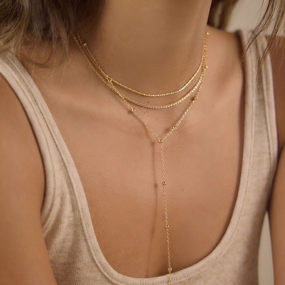 Celeste Layered Chain Necklace