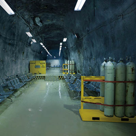 Underground Shelter isolated