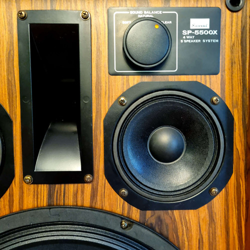 Sansui 5500x Speakers Sansui SP 5500X Studio Vintage Audio