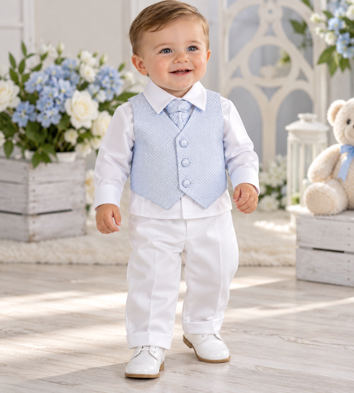 Boys Blue 4 piece suit