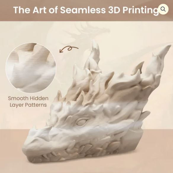 Thumbnail: ERYONE Matte Gradient Fossil Rainbow PLA Filament 1kg, 1.75mm