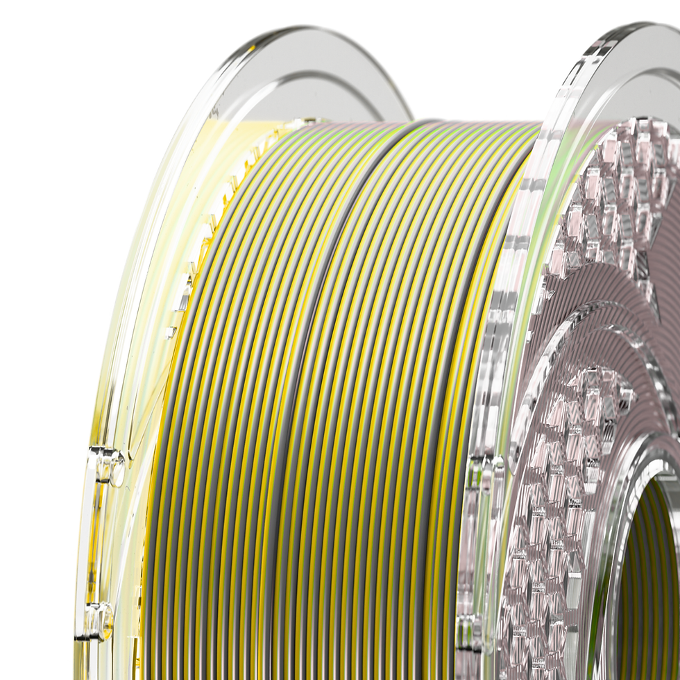 Thumbnail: Dual Silk PLA+ Golden Steel - 750g - 1.75mm - SA Filament