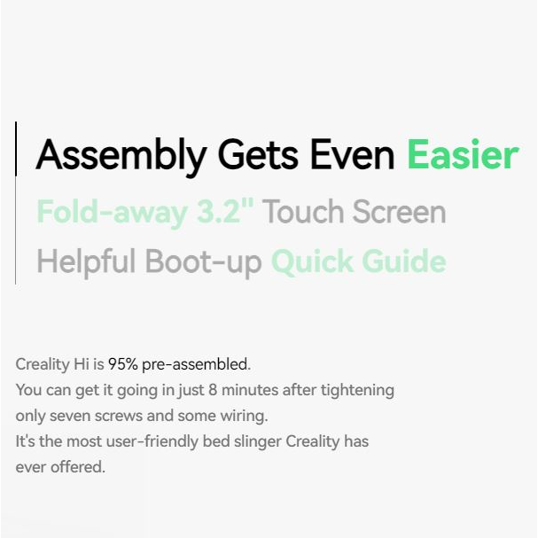 Thumbnail: Creality Hi Combo 3D Printer with CFS 260x260x300 500mm/s