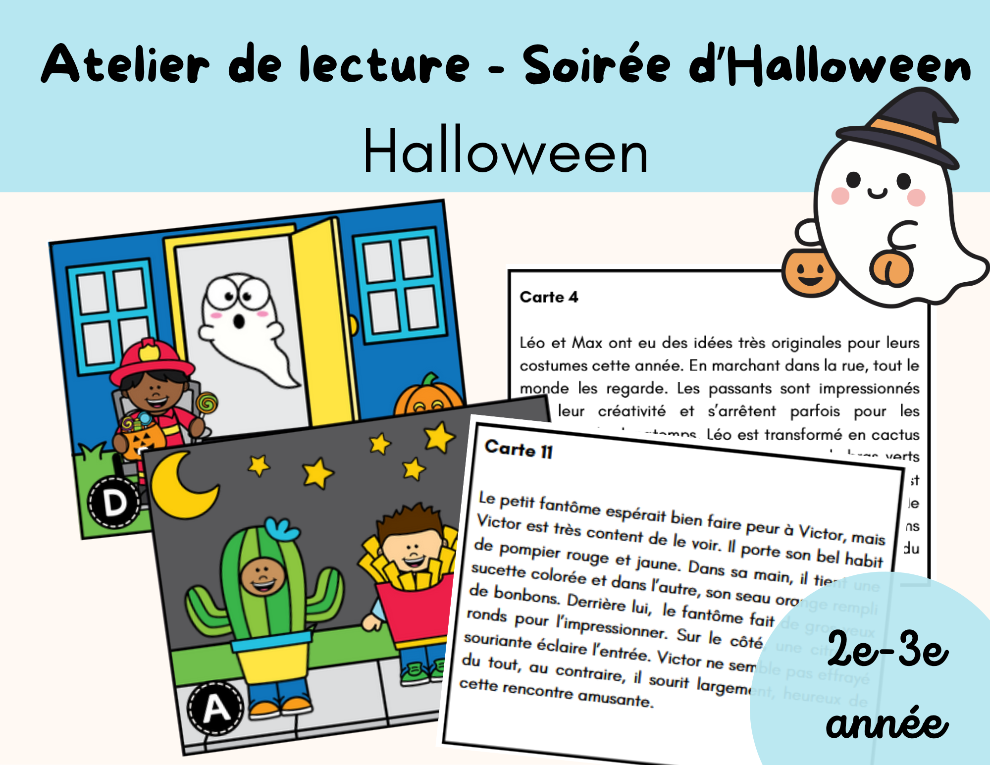 Atelier de lecture - Soirée d'Halloween