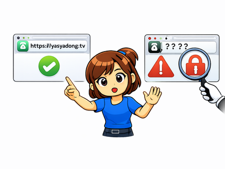 야스닷컴 공식사이트 주소 안내 및 사칭 야동사이트 주의사항