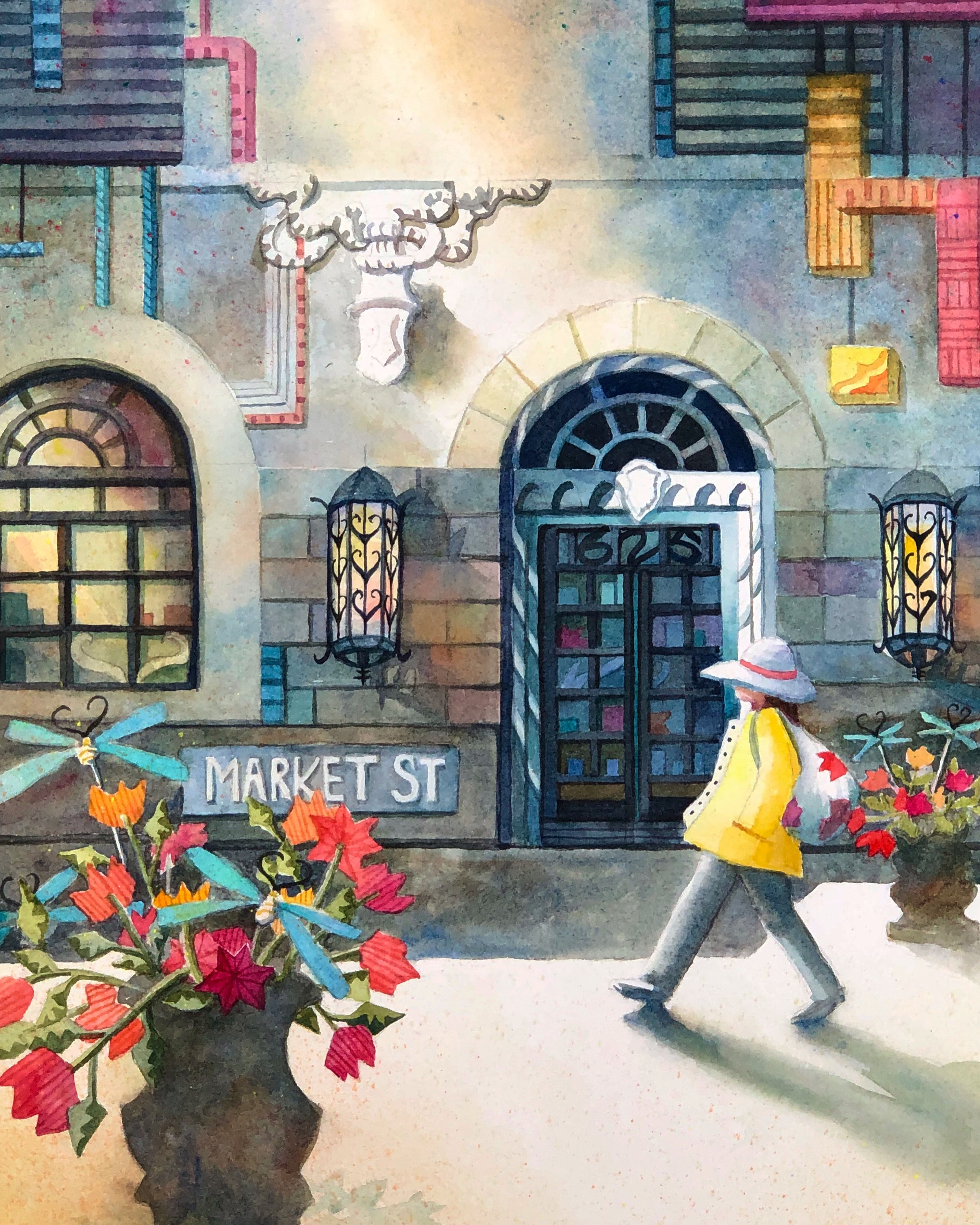 Downtown Fancy (Original Painting)