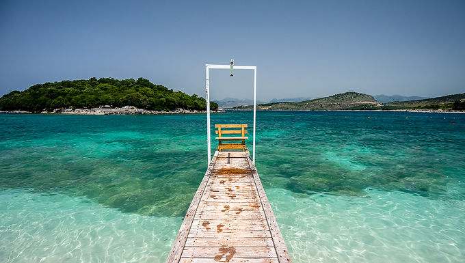 Beach of Ksamil