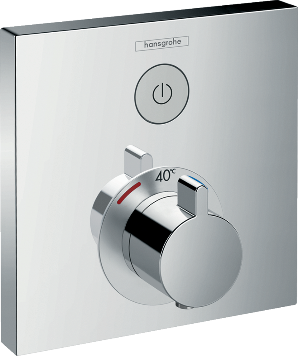 Hansgrohe ShowerSelect Thermostat - 1 Outlet Chrome