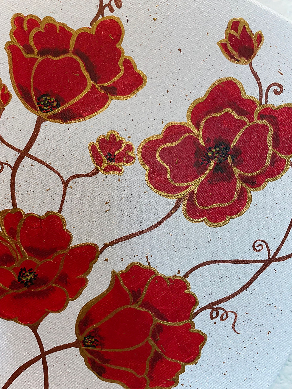 Thumbnail: Red Floral Fantasy