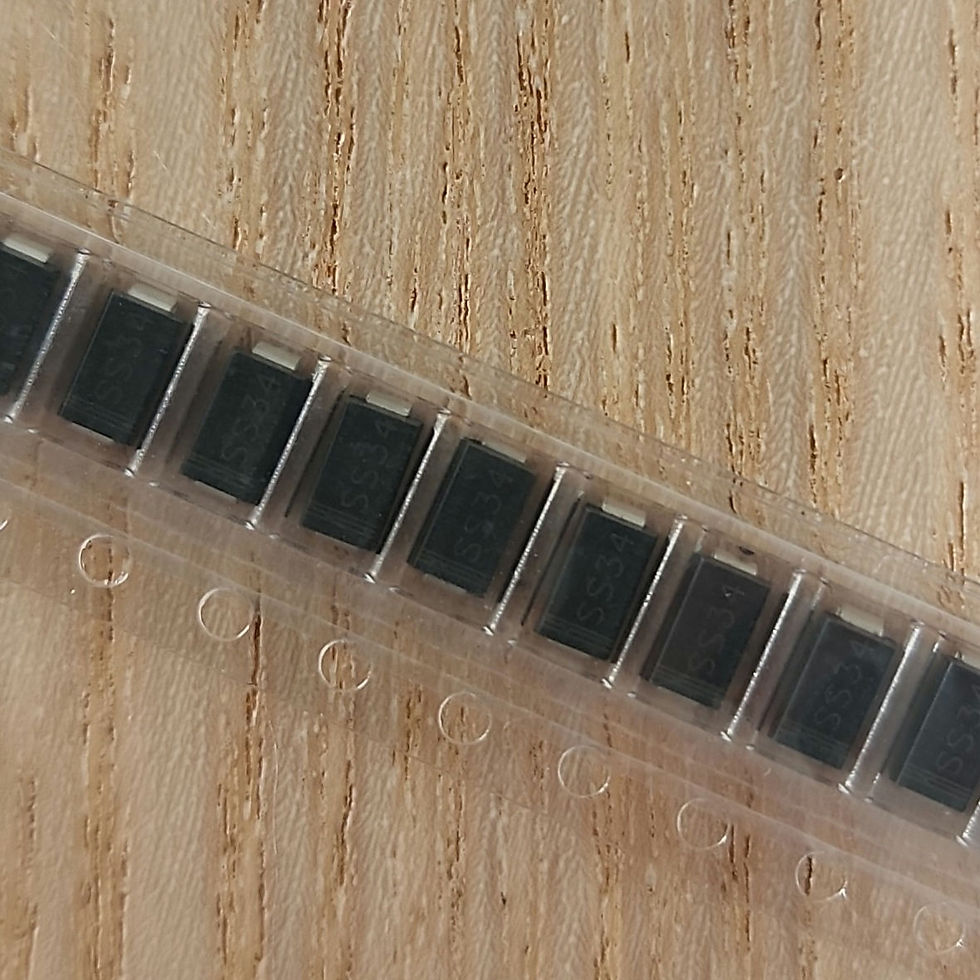 5pcs 1N5822 IN5822 SS34 Schottky Barrier Rectifier Diode SMD SMA 40V 3.0A