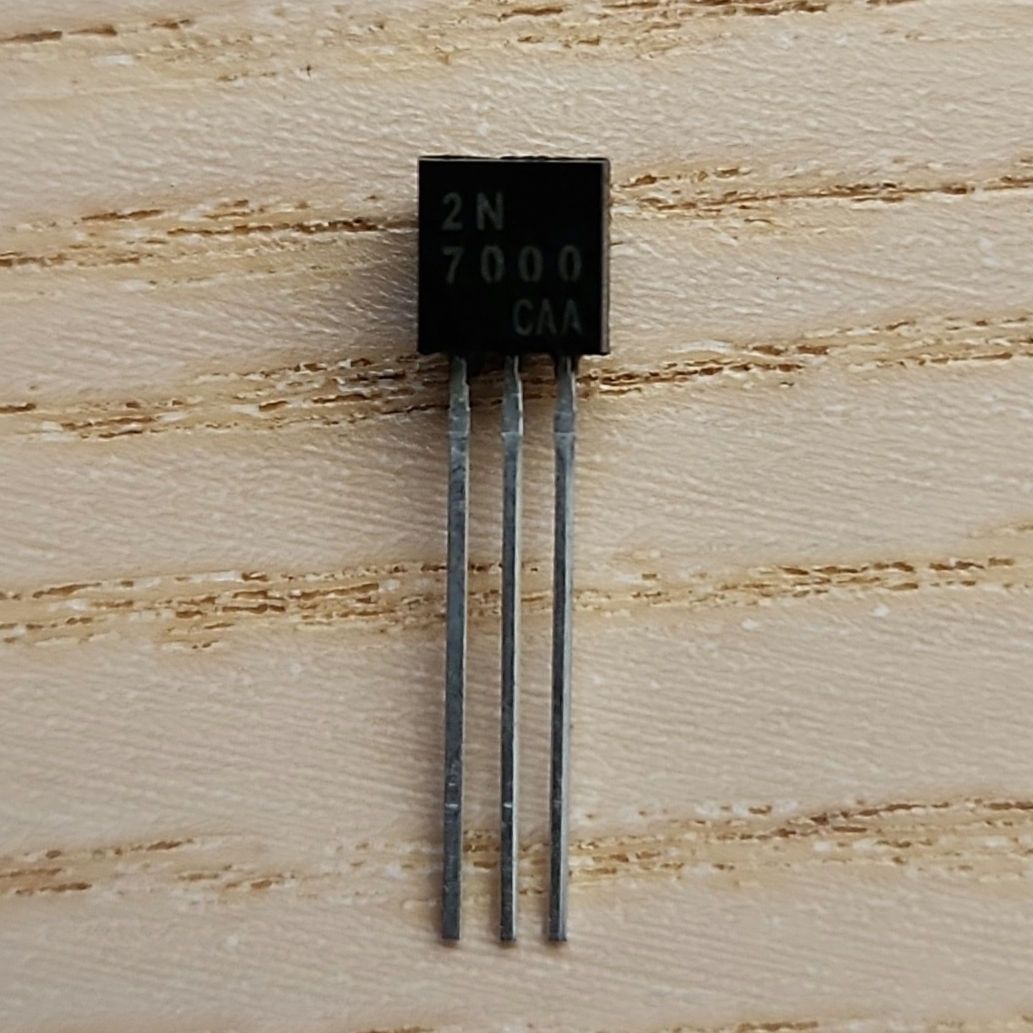 5pcs 2N7000 60V 200mA N-Channel Enhancement Mode Field Effect Transistor
