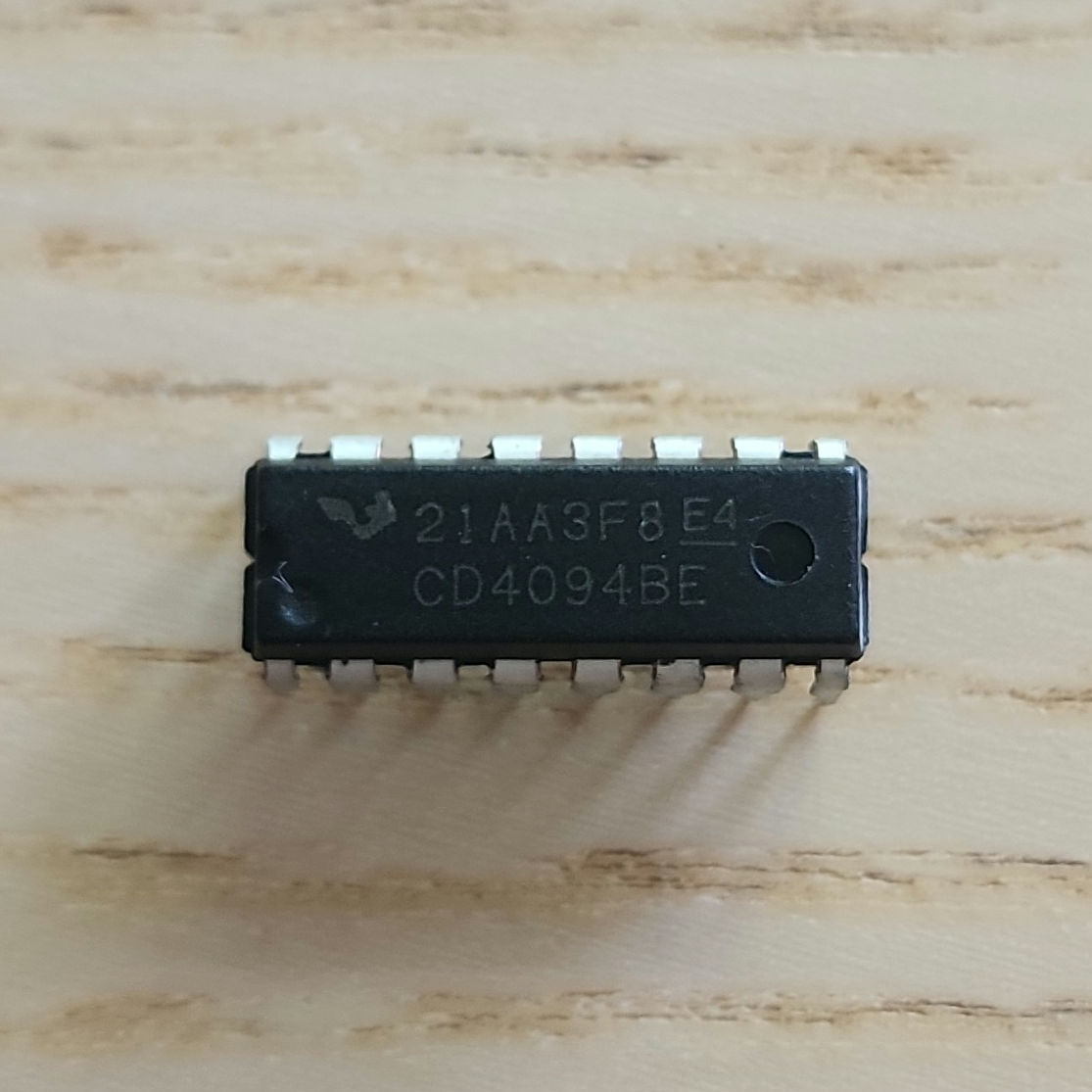 CD4094BE CMOS 8-Stage Shift-and-Store Bus Register