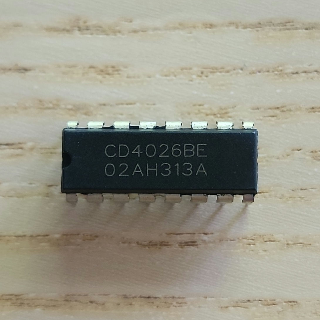 CD4026BE CMOS Decade Counter/Divider