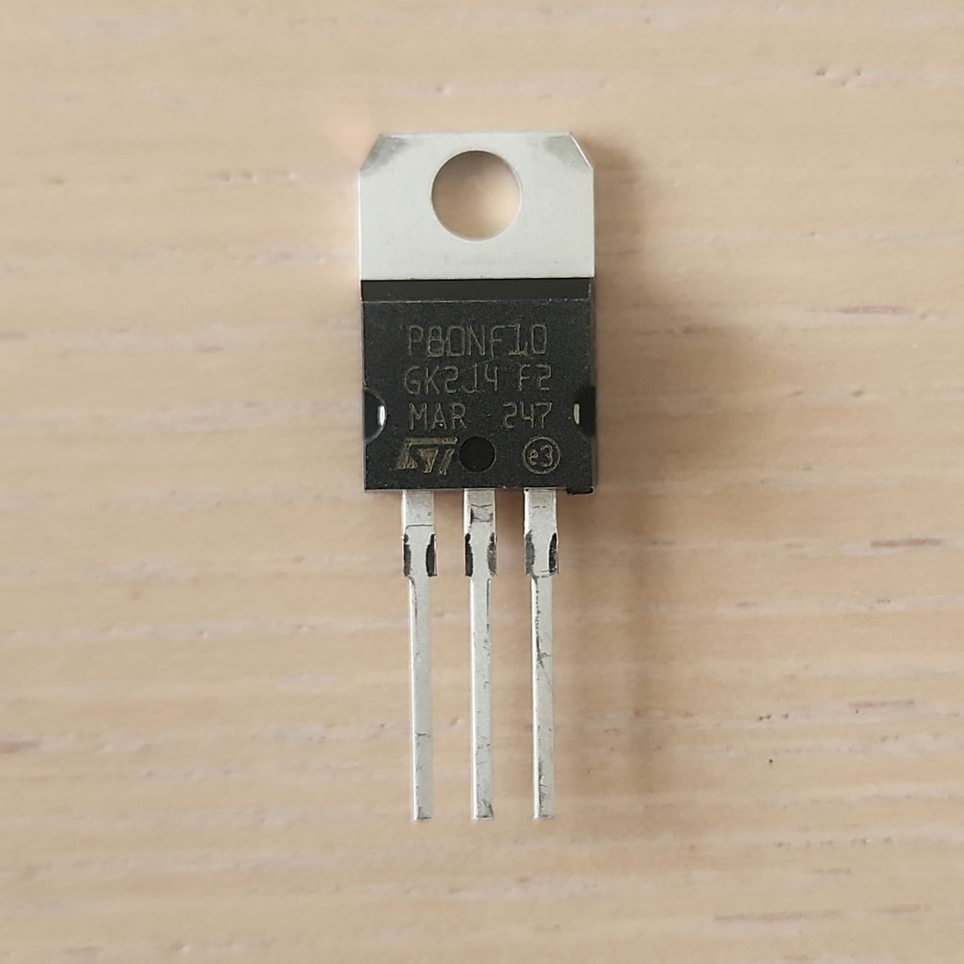 P80NF10 STP80NF10 100V 80A N-channel Low Gate Charge STripFET II Power MOSFET