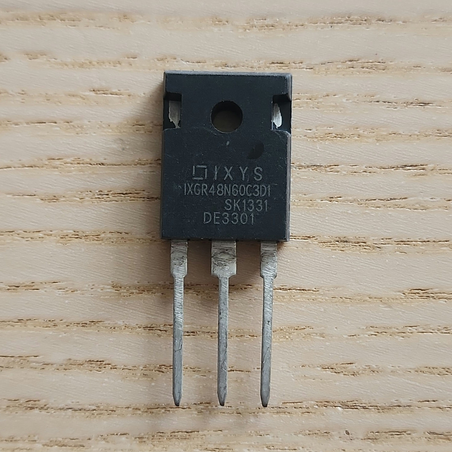 IXGR48N60C3D1 600V 48A GenX3 IGBT with Diode