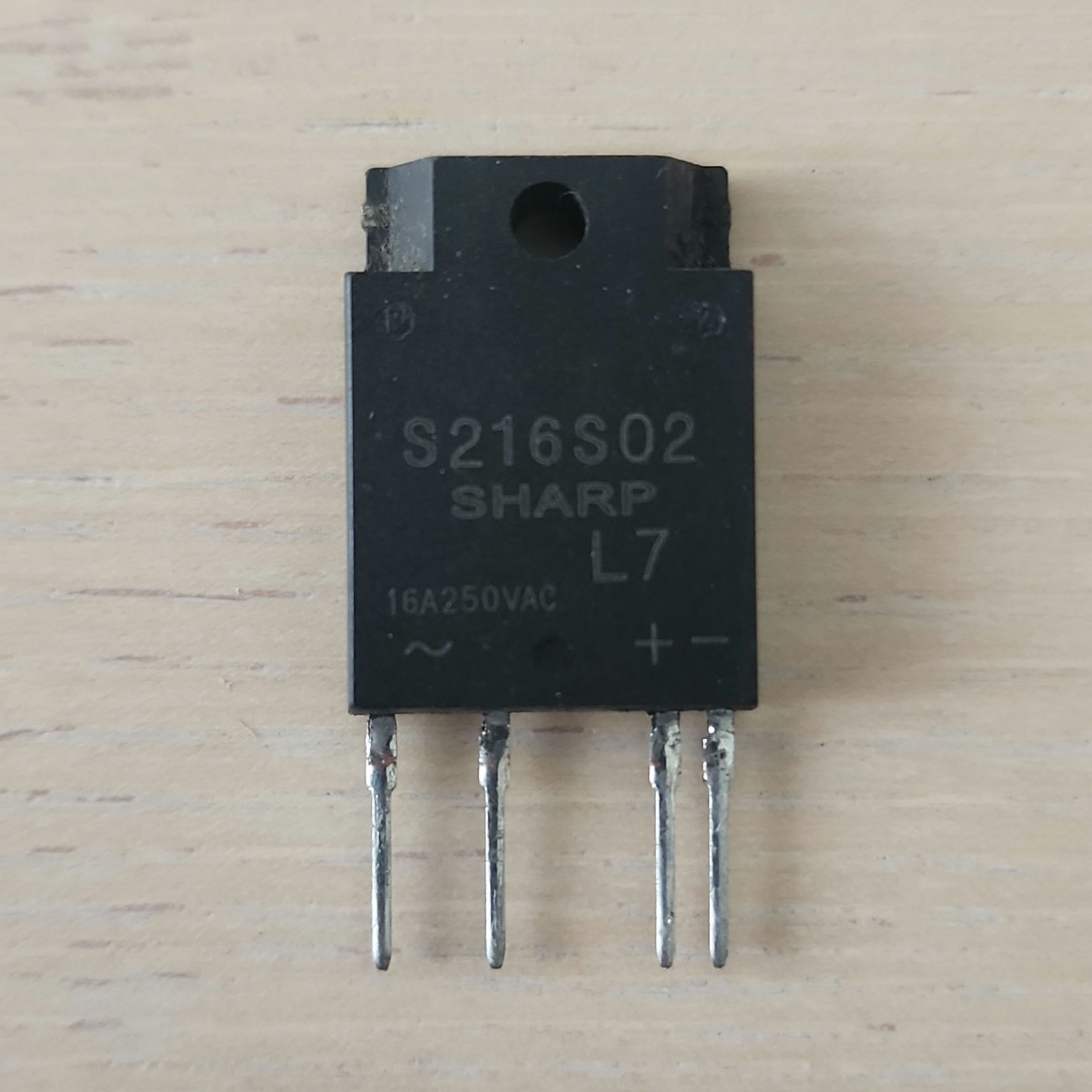 S216S02 Zero Cross Type SIP 4-pin Triac Output Solid State Relay