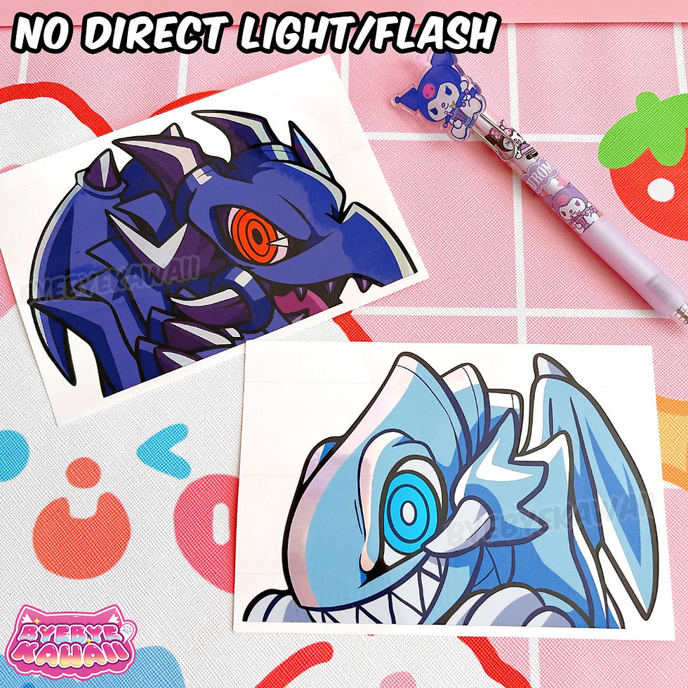 Thumbnail: Blue Eyes T. Dragon Peeker Sticker