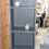 Thumbnail: Tall solid wood shelf unit