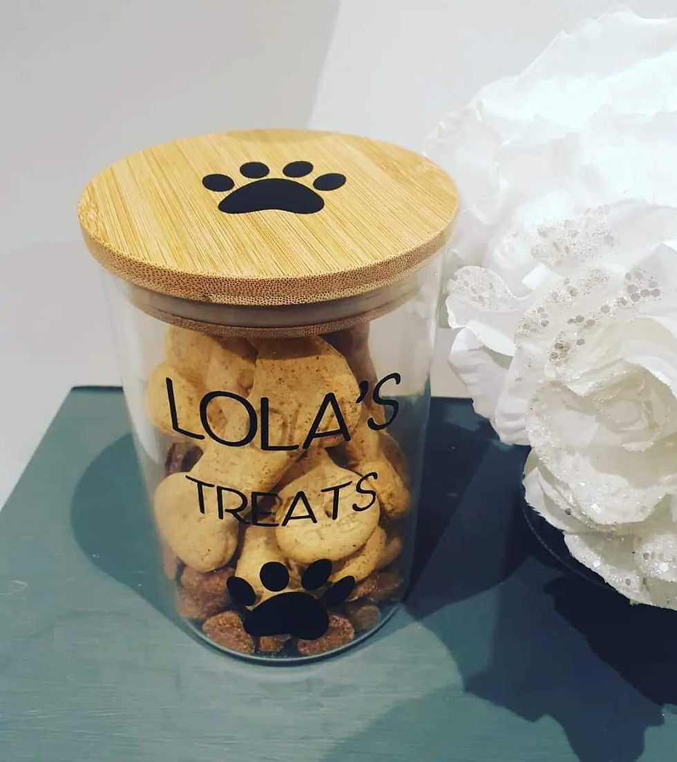 Thumbnail: Pet treat jars 